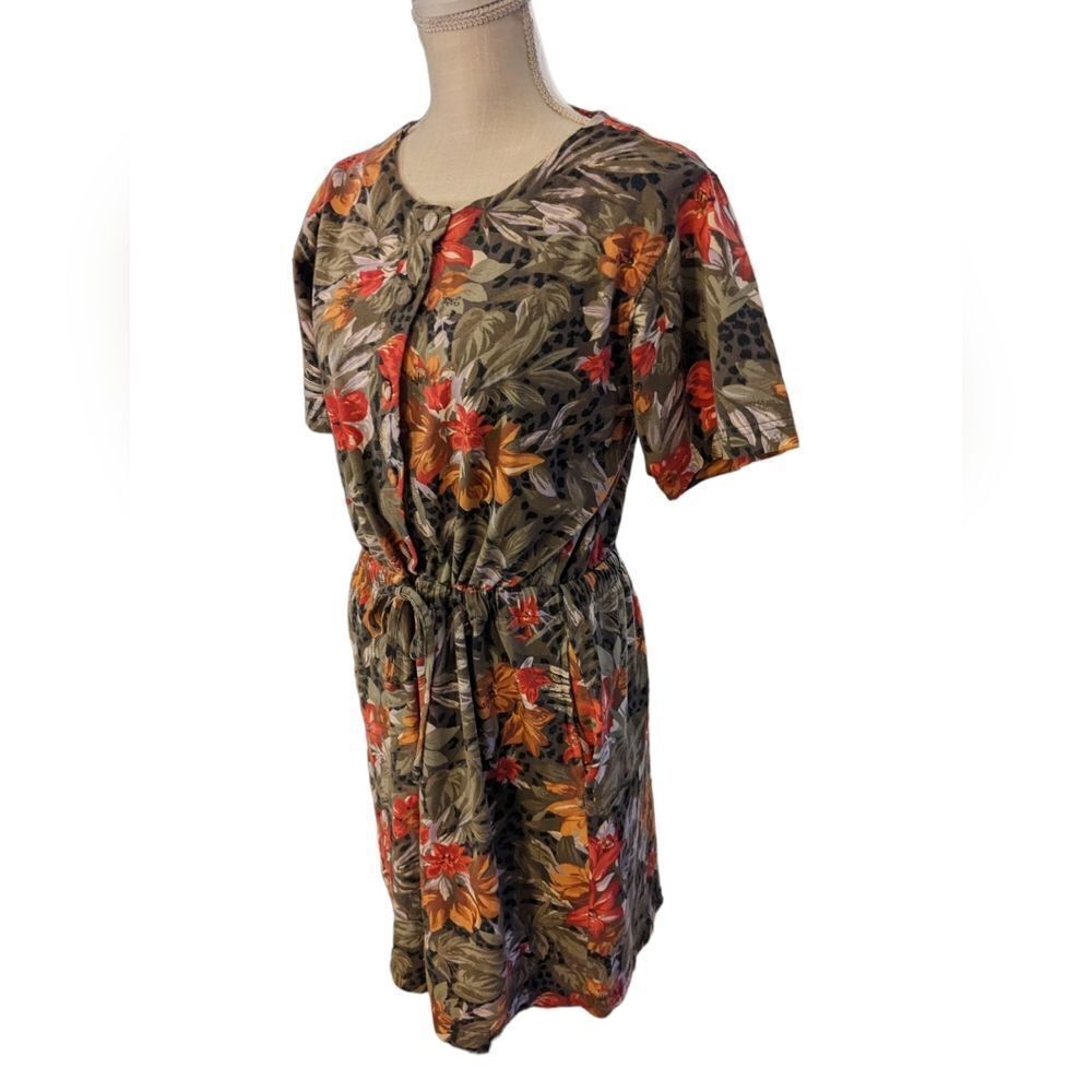 Capacity Knits floral print romper size small‎